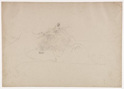 Ulysses and his Companions Arriving in the Bay near Polyphemus Cave, c.1842 by Thomas Cole